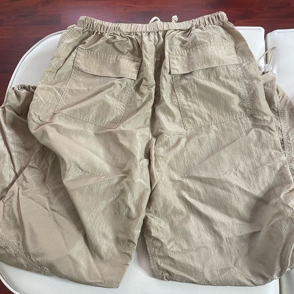 Tan Drawstring Pants - Picture 2 of 3